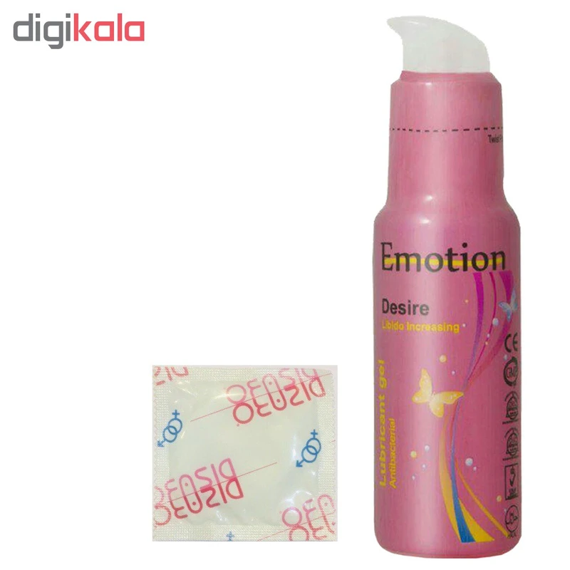 ژل افزایش میل جنسی ایموشن مدل Desire کد GE523-D حجم 75 میلی لیتر به همراه کاندوم دیزارو - تصویر 2