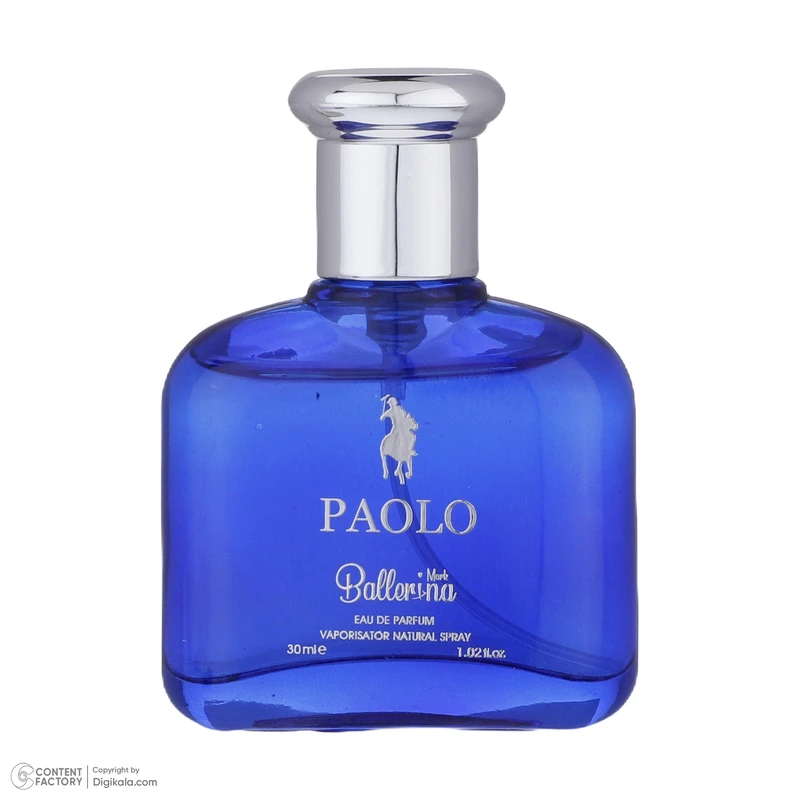 ادو پرفیوم مردانه بالرینا مدل Paolo حجم 30 میلی لیتر - تصویر 2