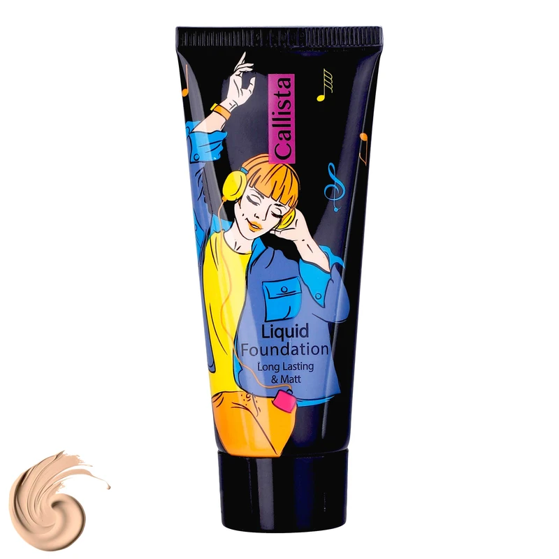 کرم پودر کالیستا مدل Long Lasting And Matt شماره M12 حجم 35 میلی لیتر  - تصویر 4