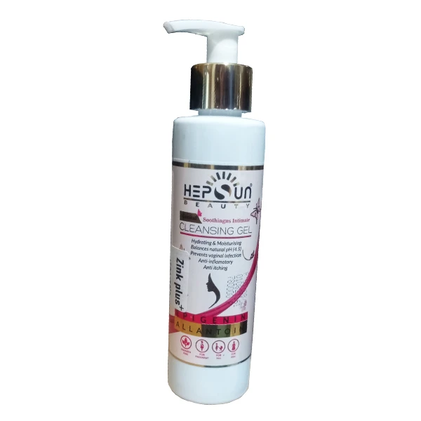 ژل بهداشتی بانوان هپسان مدل zink plus حجم 200 میلی لیتر - تصویر 2