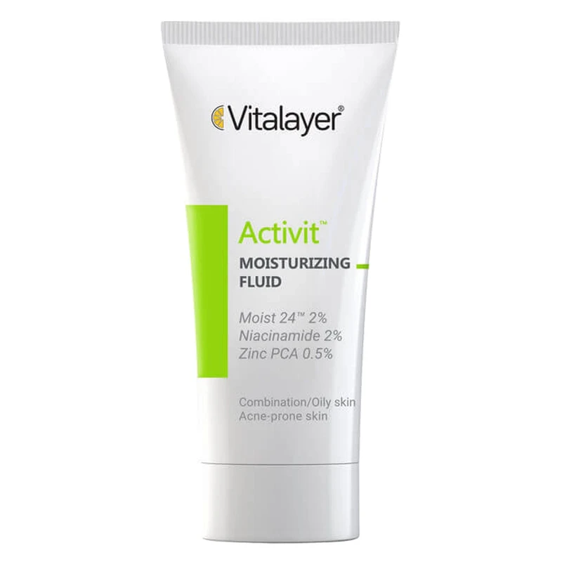 کرم مرطوب‌کننده ویتالیر مدل Activit حجم 40 میلی‌لیتر