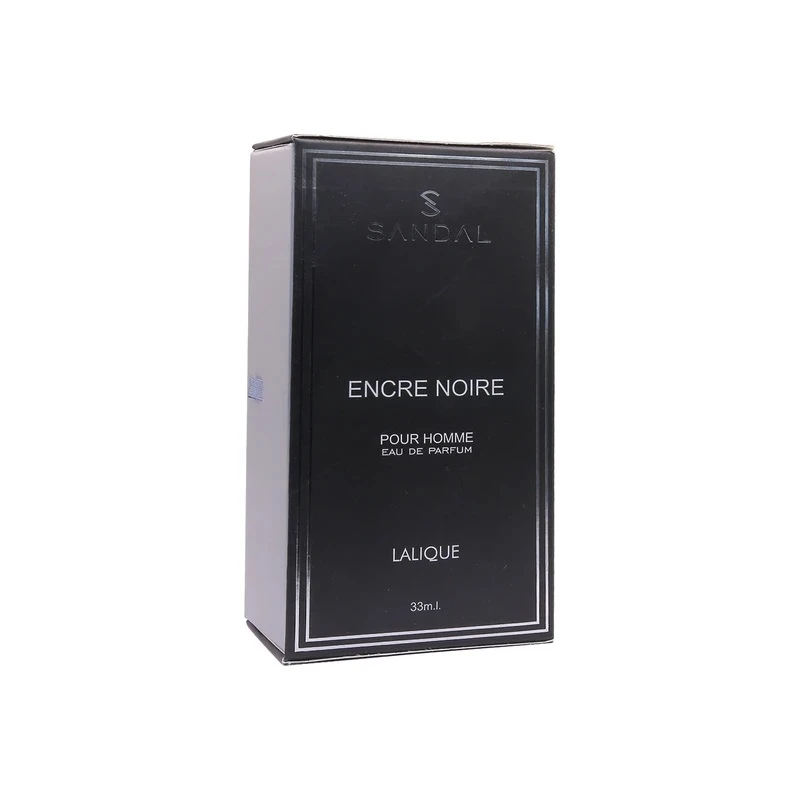 ست عطر جیبی مردانه صندل مدل lalique encre noire  با رایحه تلخ حجم 33 میلی لیتر و عطر جیبی مردانه صندل مدل Layton  با رایحه شیرین حجم 33 میلی لیتر  - تصویر 2