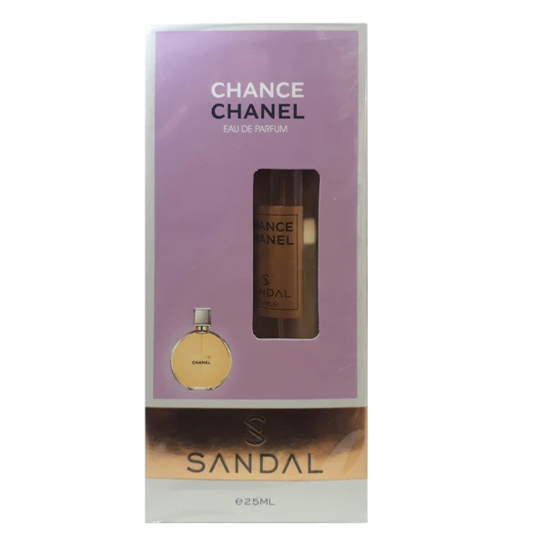 عطر جیبی زنانه صندل مدل چنس چنل حجم 25 میلی لیتر - تصویر 2