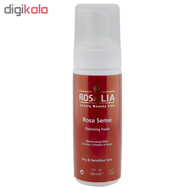 فوم پاک کننده صورت رزالیا مدل Rosa Scence حجم 150 میلی لیتر - تصویر 4