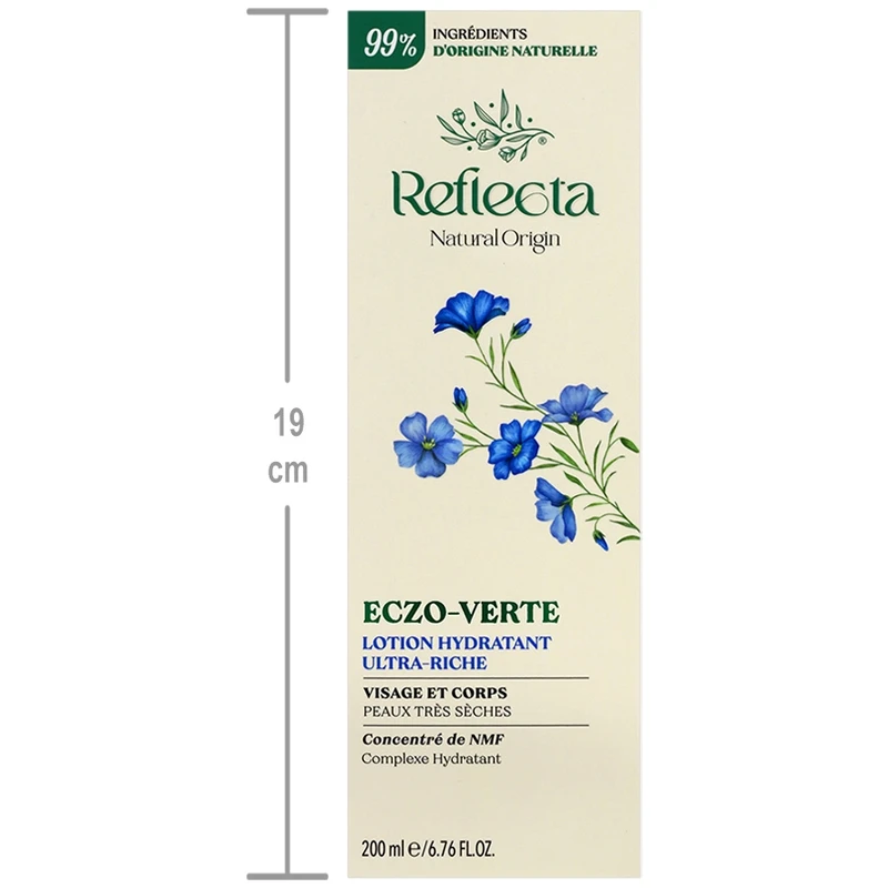 لوسیون مرطوب کننده بدن رفلکتا مدل Eczo Verte مناسب برای پوست خشک حجم 200 میلیلیتر - تصویر 2
