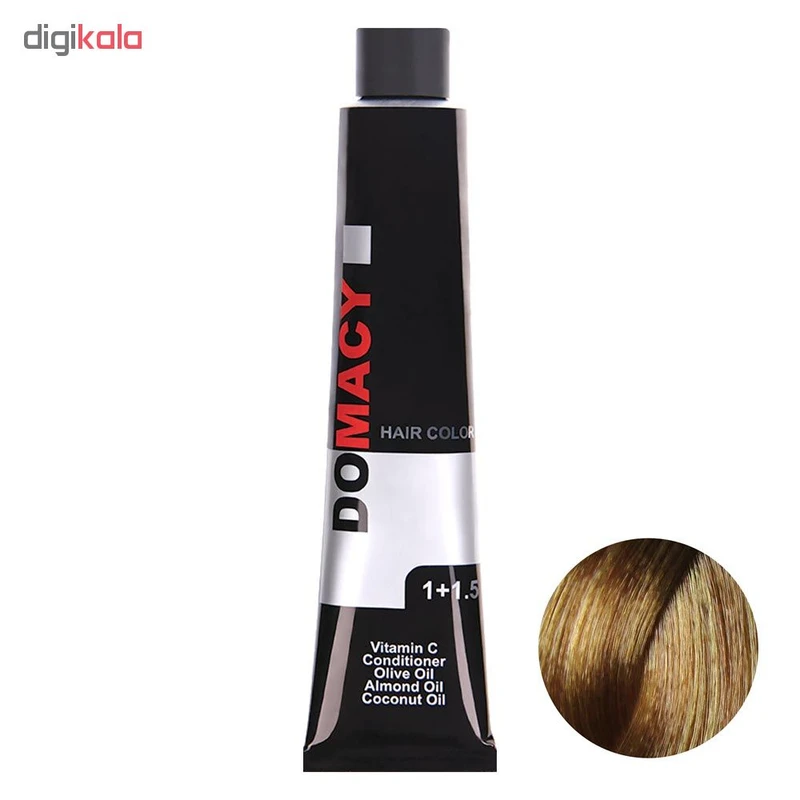 رنگ مو دوماسی سری شکلاتی شماره 6.7 حجم 120 میلی لیتر رنگ بلوند شکلاتی تیره - تصویر 2