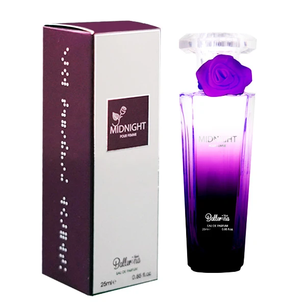 عطر جیبی زنانه بالرینا مدل Midnight حجم 25 میلی لیتر - تصویر 2