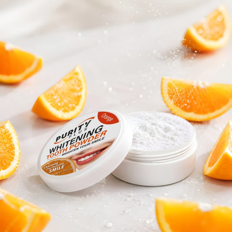 پودر سفیدکننده دندان پیوریتی پلاس مدل Orange وزن ۵۰ گرم - تصویر 5