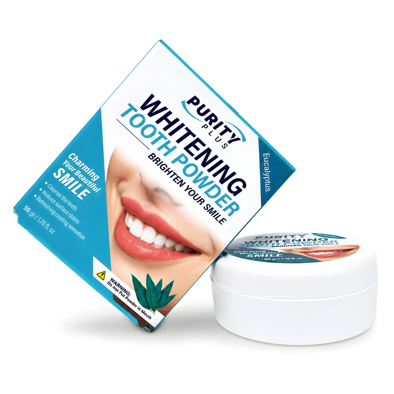 پودر سفیدکننده دندان پیوریتی پلاس مدل Eucalyptus وزن ۵۰ گرم - تصویر 4