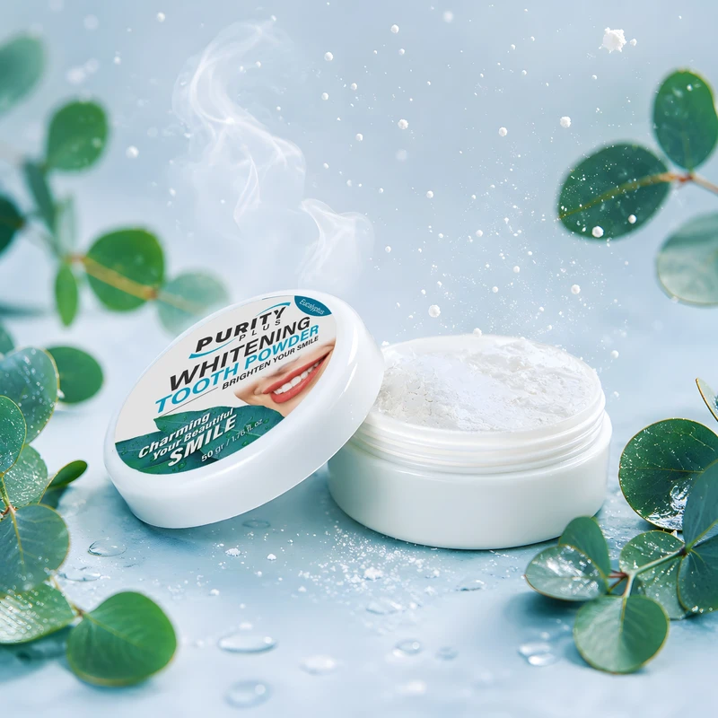 پودر سفیدکننده دندان پیوریتی پلاس مدل Eucalyptus وزن ۵۰ گرم - تصویر 5