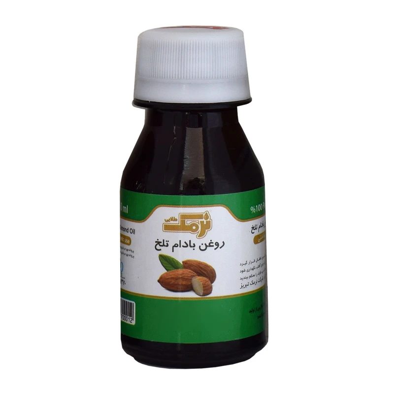 روغن مو و بدن نرمک طلایی مدل بادام تلخ حجم 60 میلی لیتر - تصویر 2