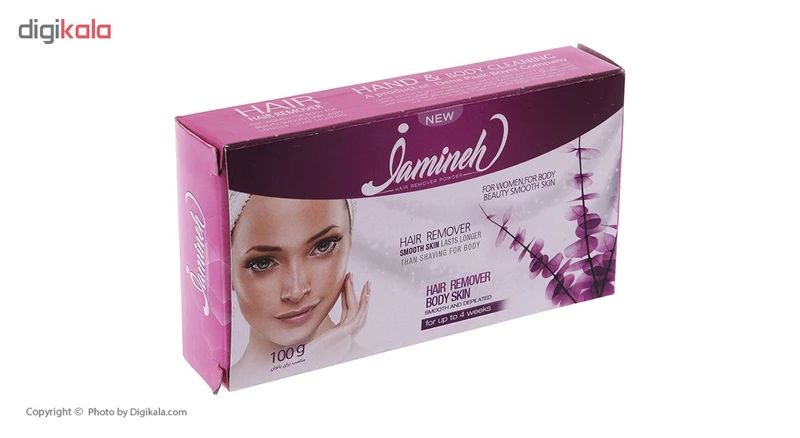 پودر موبر بدن ژامینه مدل WO-Scent of flowers وزن 100 گرم - تصویر 2