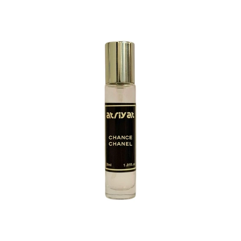 عطر جیبی زنانه  عطریات مدل چنس شنل با رایحه ملایم حجم 30 میلی‌لیتر