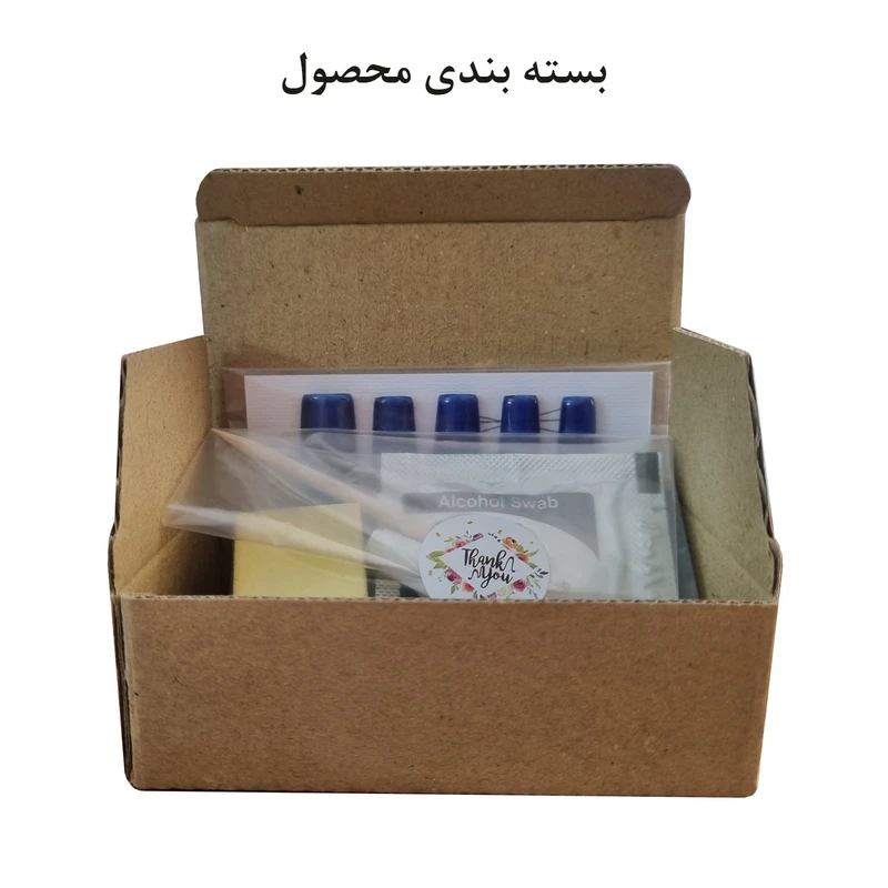 ناخن مصنوعی مدل ساده کد 45 بسته 10 عددی - تصویر 4