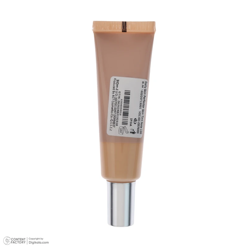 کرم پودر مایع SPF50 نوت مدل Skin Perfector شماره 130 مناسب انواع پوست حجم 30 میلی‌لیتر - تصویر 3