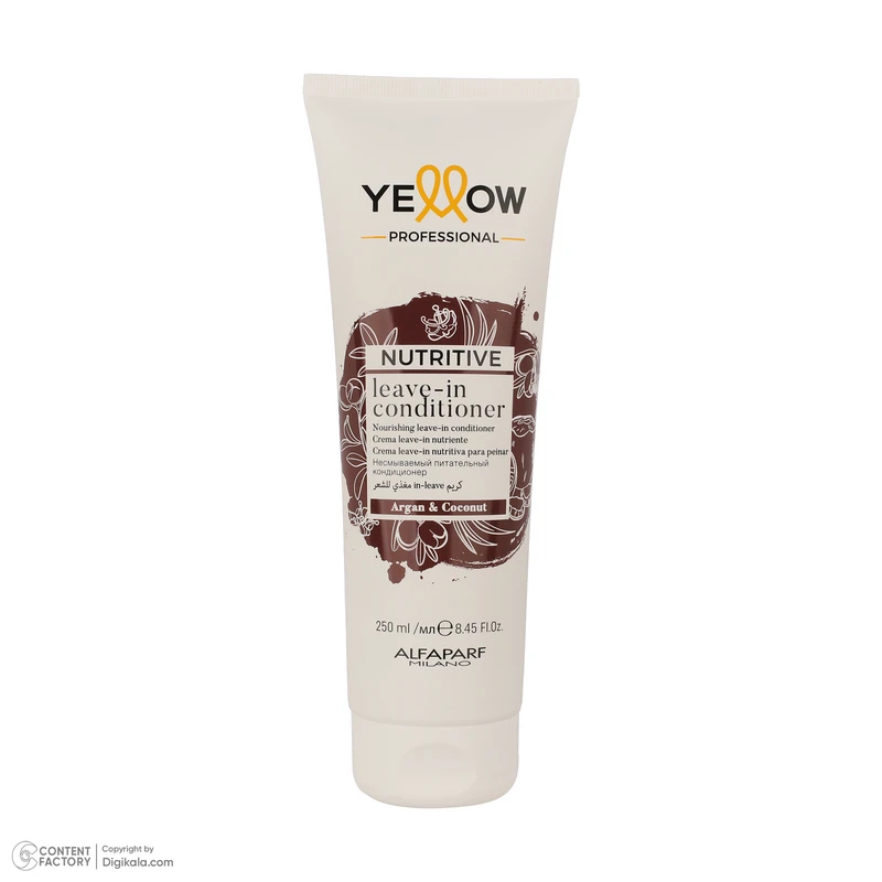 کرم صاف کننده مو یلو مدل professional مناسب برای انواع مو حجم 250 میلیلیتر - تصویر 3