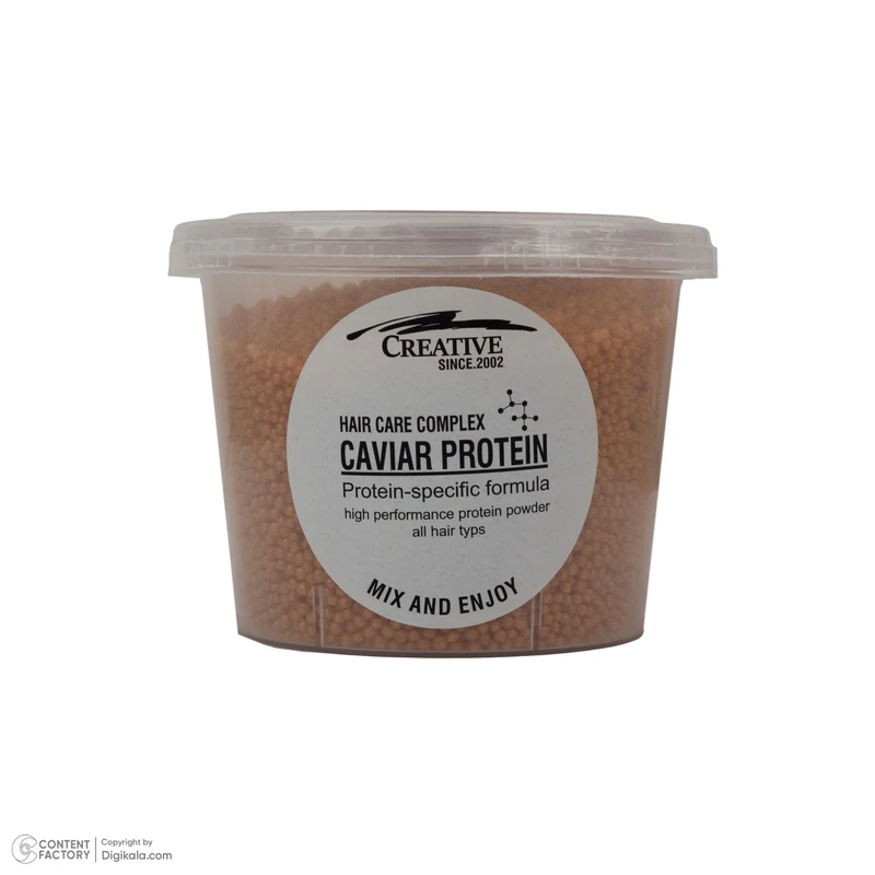 پروتئین نرم‌کننده مو کریتیو مدل Caviar مناسب برای انواع مو وزن 200 گرم - تصویر 3
