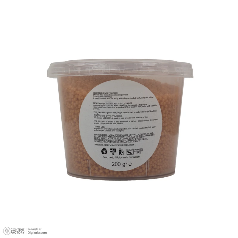 پروتئین نرم‌کننده مو کریتیو مدل Caviar مناسب برای انواع مو وزن 200 گرم - تصویر 5