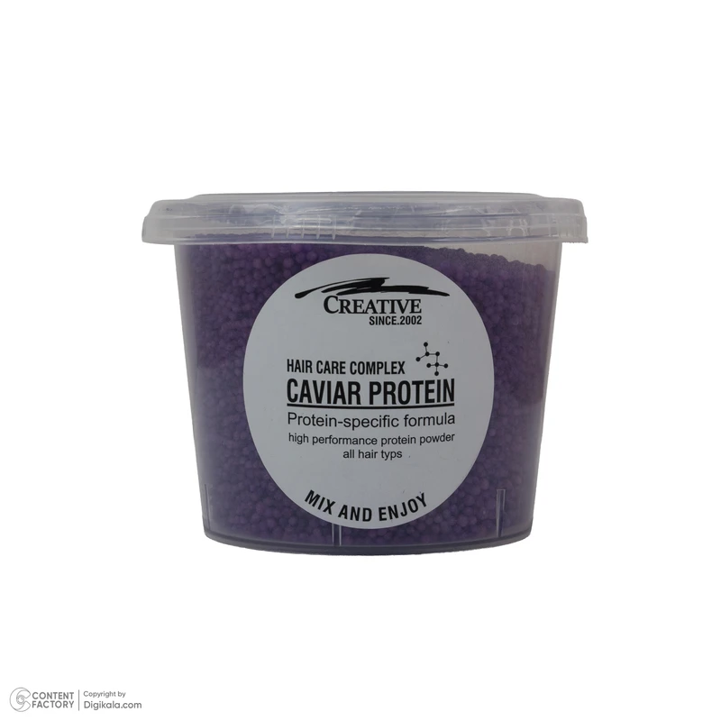 پروتئین نرم‌کننده مو کریتیو مدل Caviar مناسب برای انواع مو وزن 200 گرم - تصویر 2