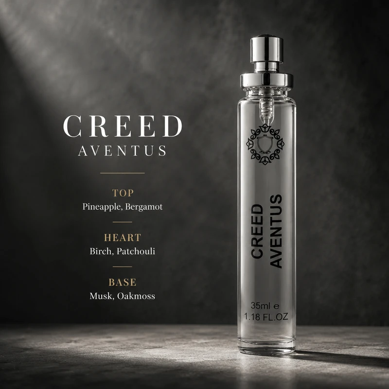 ادو پرفیوم مردانه هارلینگن مدل Creed Aventus با رایحه خنک حجم 35 میلی لیتر - تصویر 5