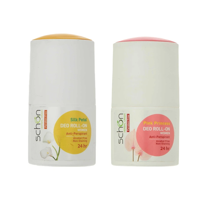 رول ضد تعریق زنانه شون مدل Silk Petal حجم 50 میلی لیتر به همراه رول ضد تعریق زنانه مدل Pink Princess - تصویر 2