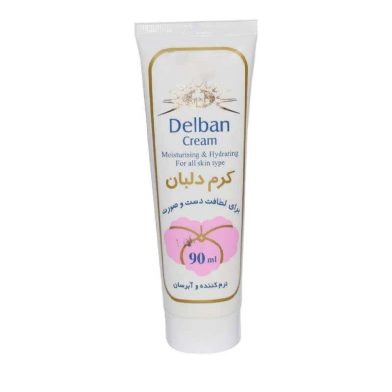 کرم آبرسان دلبان مدل 001 حجم 90 میلی لیتر مجموعه 2 عددی - تصویر 2