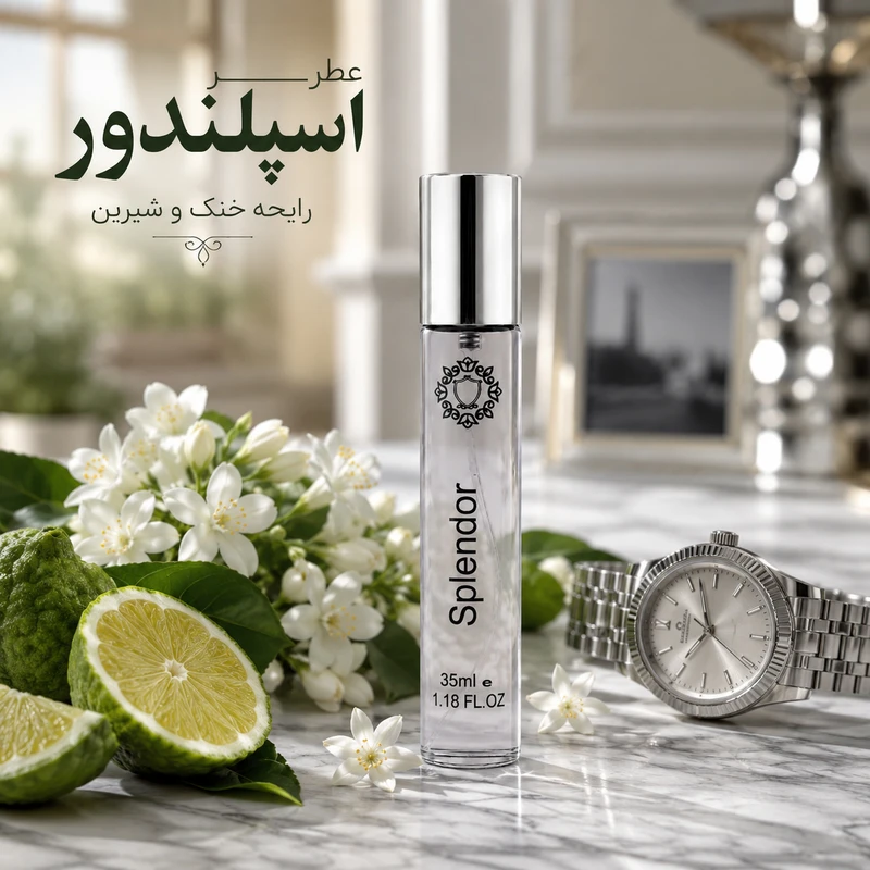 ادو پرفیوم مردانه هارلینگن مدل Splendor با رایحه خنک حجم 35 میلی لیتر - تصویر 2