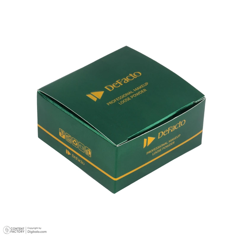 پودر تثبیتکننده آرایش صورت دیفکتو مدل professional وزن 18 گرم - تصویر 6