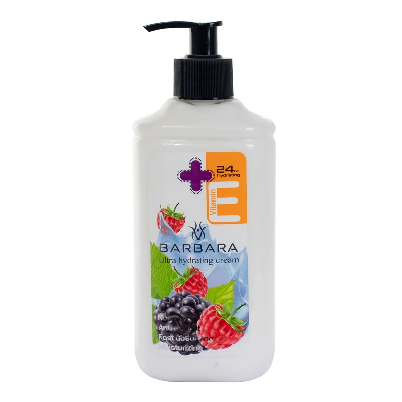 کرم آبرسان باربارا مدل VITAMIN E حجم 375 میلی لیتر به همراه کرم مرطوب کننده باربارا مدل ARGAN OIL حجم 375 میلی لیتر - تصویر 2