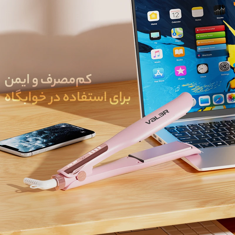 اتو و حالت‌دهنده‌ی مو حرفه ای والر مدل 358-1001 - تصویر 3