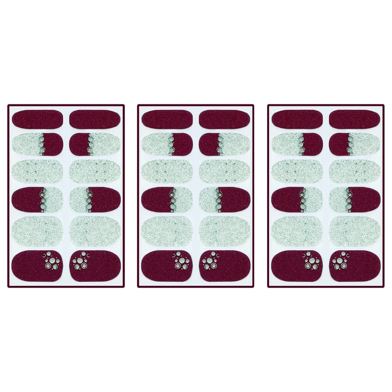 استیکر طراحی ناخن مدل H42 مجموعه 3 عددی