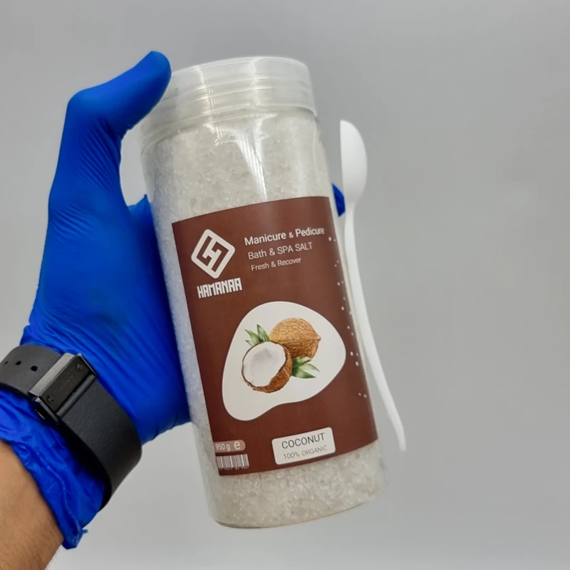 نمک حمام هامانا مدل Coconut وزن 950 گرم - تصویر 6