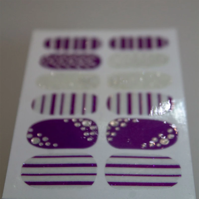 استیکر طراحی ناخن طرح نگین مجموعه 3 عددی - تصویر 4