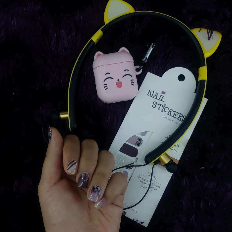 استیکر طراحی ناخن مدل ژله ای کد A53 - تصویر 4