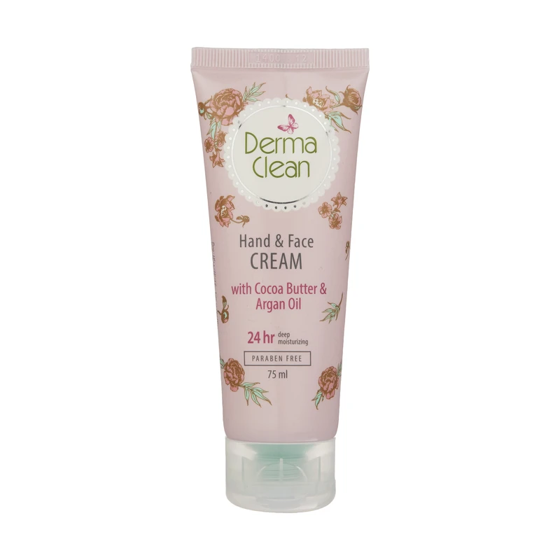 کرم دست و صورت درماکلین حاوی آرگان مدل deep moisturizing حجم 75 میلی‌لیتر - تصویر 3