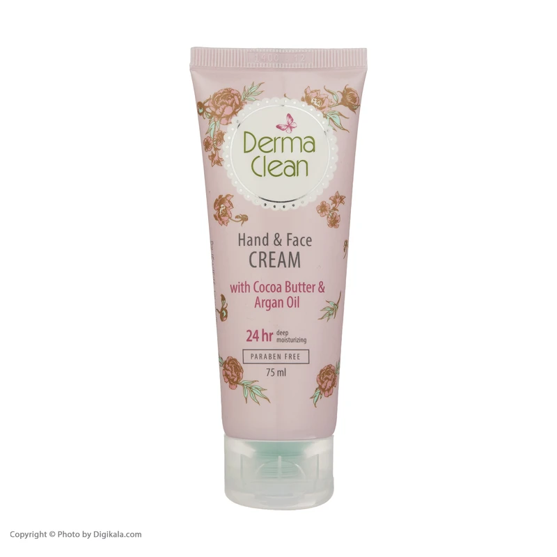 کرم دست و صورت درماکلین حاوی آرگان مدل deep moisturizing حجم 75 میلی‌لیتر - تصویر 4