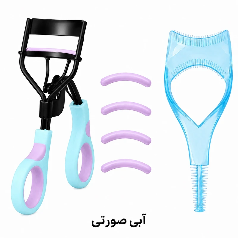 ست ابزار آرایشی ابرو و مژه مدل 6in1 بسته 6 عددی - تصویر 3