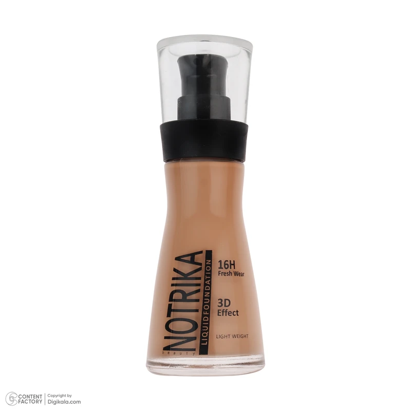 کرم پودر مایع SPF8 نوتریکا مدل Velvet شماره F15 حجم 30 میلیلیتر - تصویر 3
