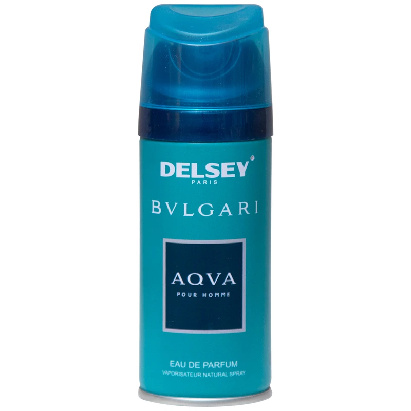 اسپری خوشبو کننده بدن مردانه دلسی مدل Bvlgari Aqva حجم 150 میلی لیتر - تصویر 2
