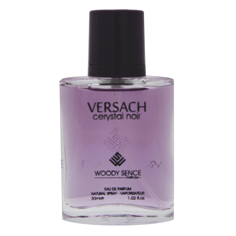عطر جیبی زنانه وودی سنس مدل Versace Crystal Noir حجم 30 میلی لیتر - تصویر 2