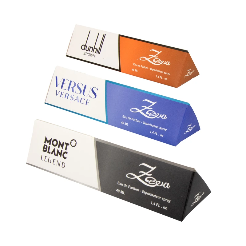 عطر جیبی زوا مدل مونت بلان لجند ورسوز دانهیل با رایحه معتدل حجم 40 میلیلیتر مجموعه 3 عددی - تصویر 2
