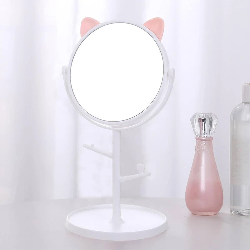 آینه آرایشی رومیزی مدل Ear cat کد 51 - تصویر 4