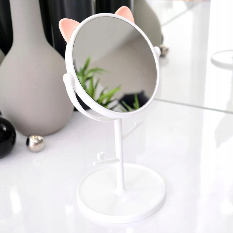 آینه آرایشی رومیزی مدل Ear cat کد 51 - تصویر 5