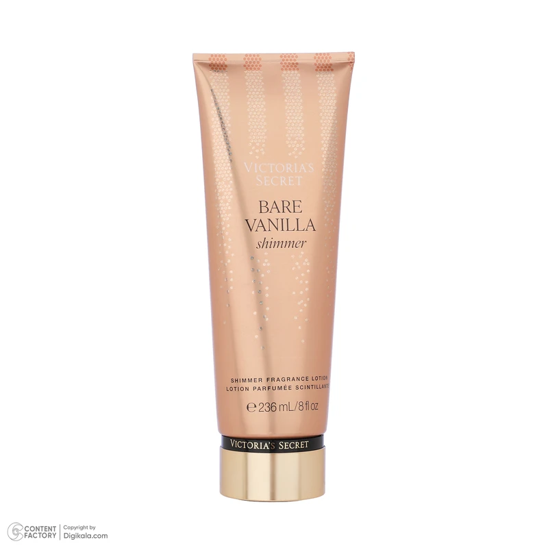 لوسیون بدن ویکتوریا سکرت مدل Bare Vanilla حجم 236 میلی‌لیتر با خاصیت مرطوب‌کنندگی، حاوی پارافین مایع و عصاره برگ آلوئه‌ورا - تصویر 2