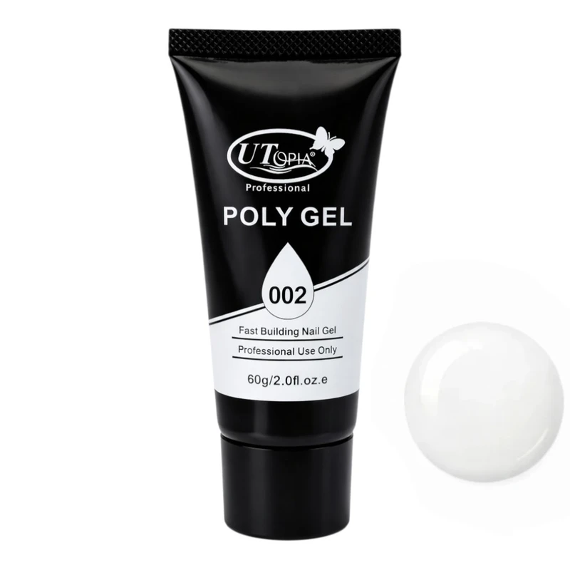 پلی ژل کاشت ناخن اتوپیا مدل Mil حجم 60 میلیلیتر رنگ شیری - تصویر 2