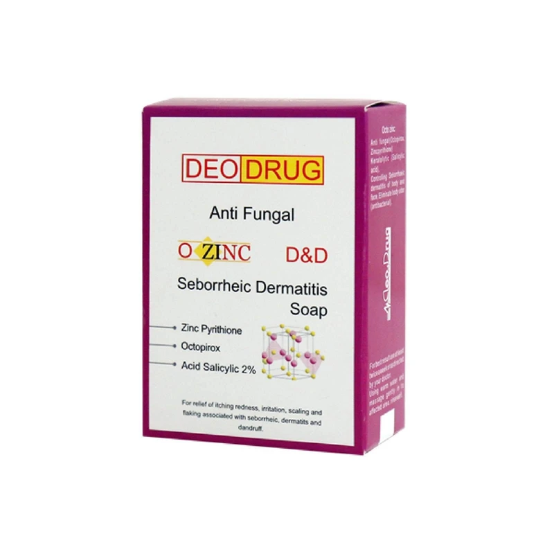 صابون ضد قارچ دئودراگ مدل Octozinc وزن 90 گرم مجموعه 5 عددی - تصویر 2