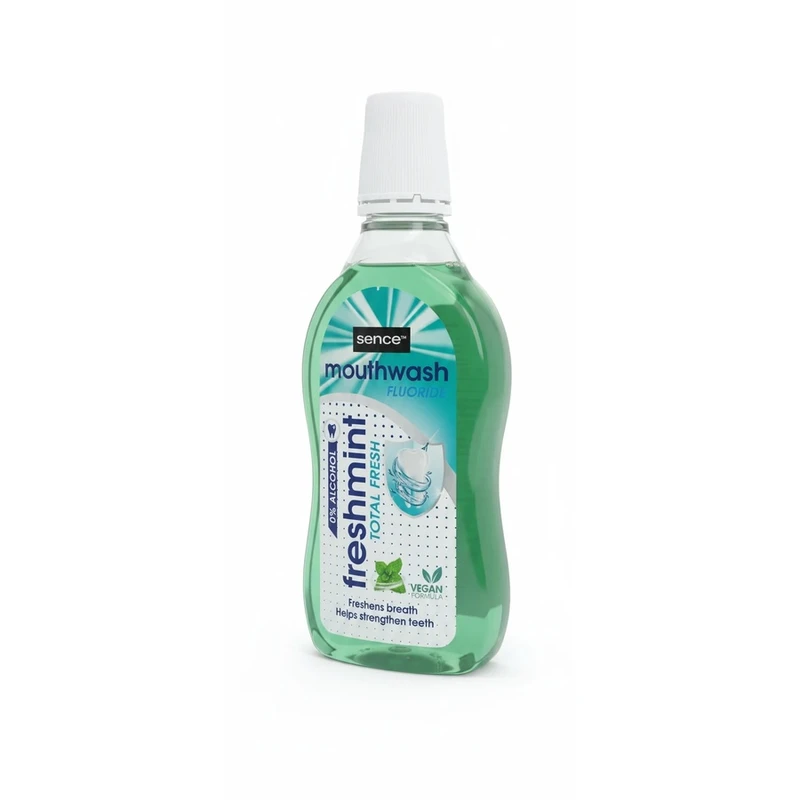 دهان شویه سنس مدل FRESHMINT حجم 500 میلی لیتر - تصویر 2