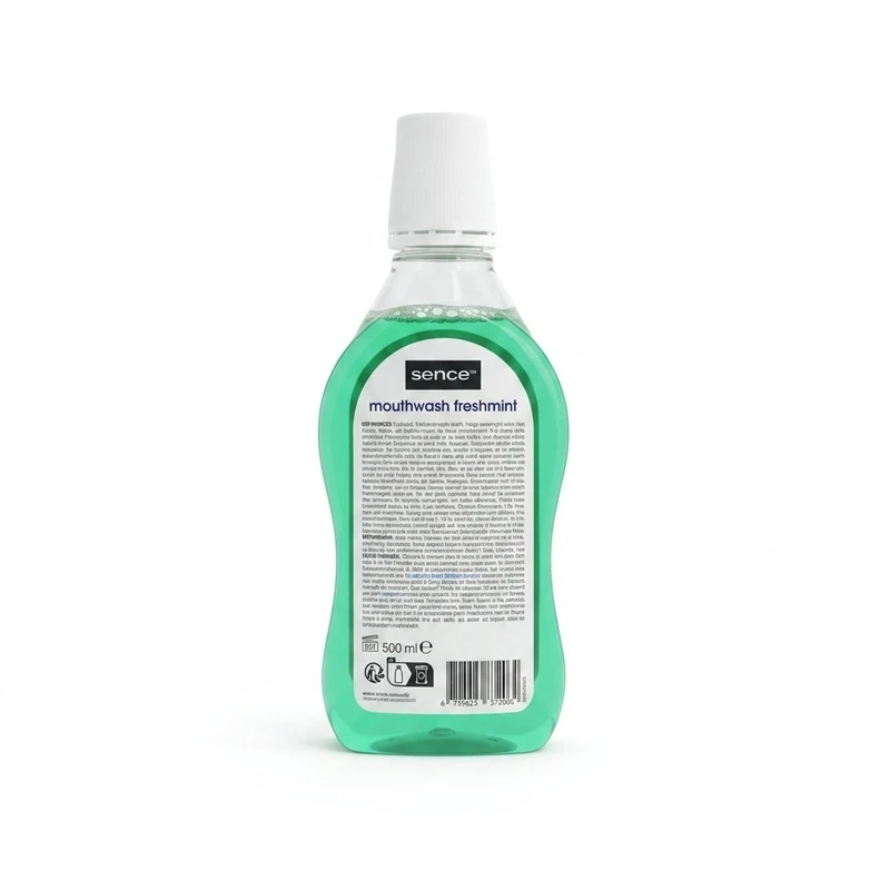 دهان شویه سنس مدل FRESHMINT حجم 500 میلی لیتر - تصویر 3