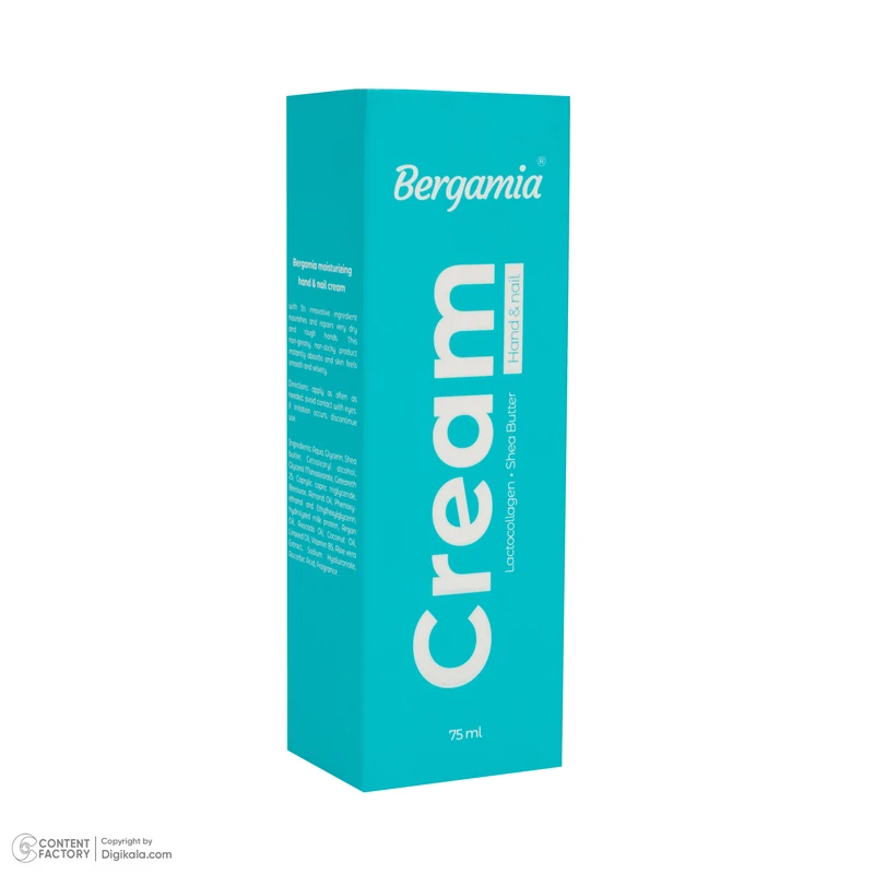 کرم مرطوبکننده دست برگامیا مدل Lactocollagen مناسب برای انواع پوست حجم 75 میلیلیتر - تصویر 4