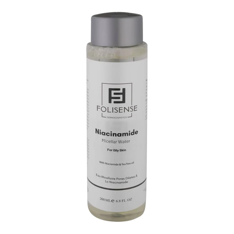 میسلار واتر فولیسنس مدل niacinamide مناسب برای پوست چرب حجم 200 میلی‌لیتر
